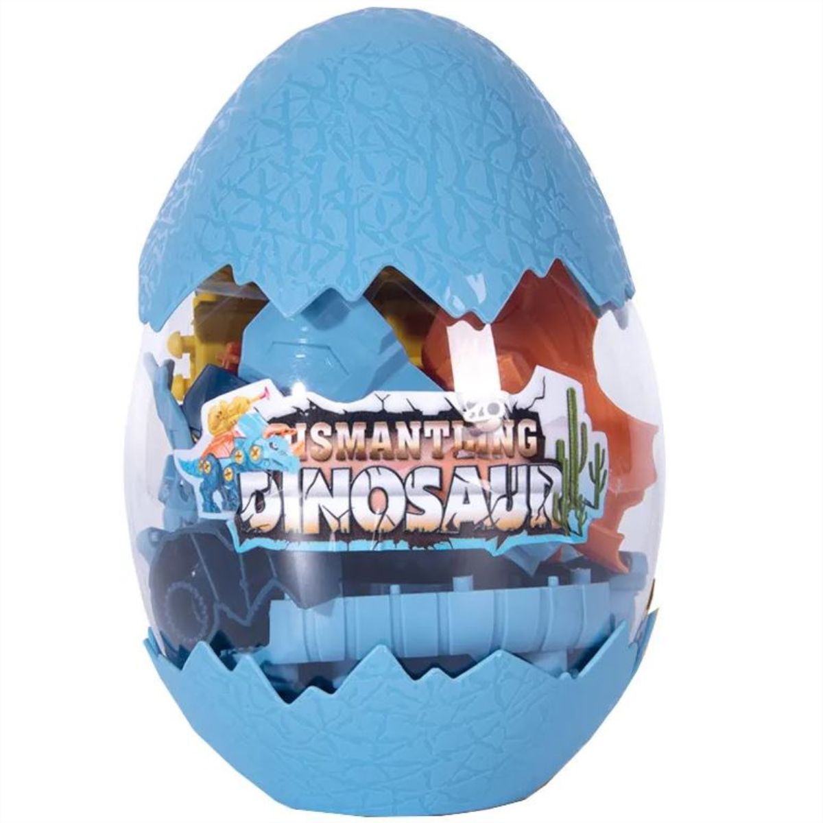 Ovo De Dinossauro War Brinquedo Monta E Desmonta Parafuso E Chave - Ark Toys Ovo De Dinossauro War Brinquedo Monta E Desmonta Parafuso E Chave - Ark Toys